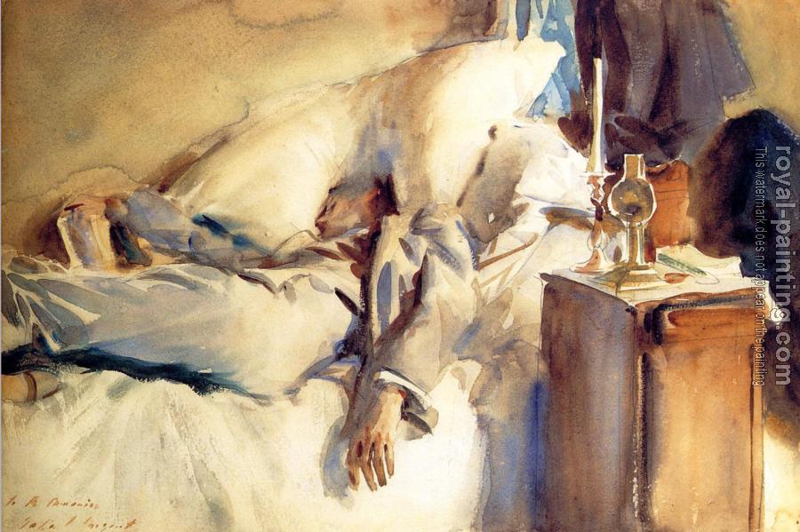 John Singer Sargent : Peter Harrison Asleep